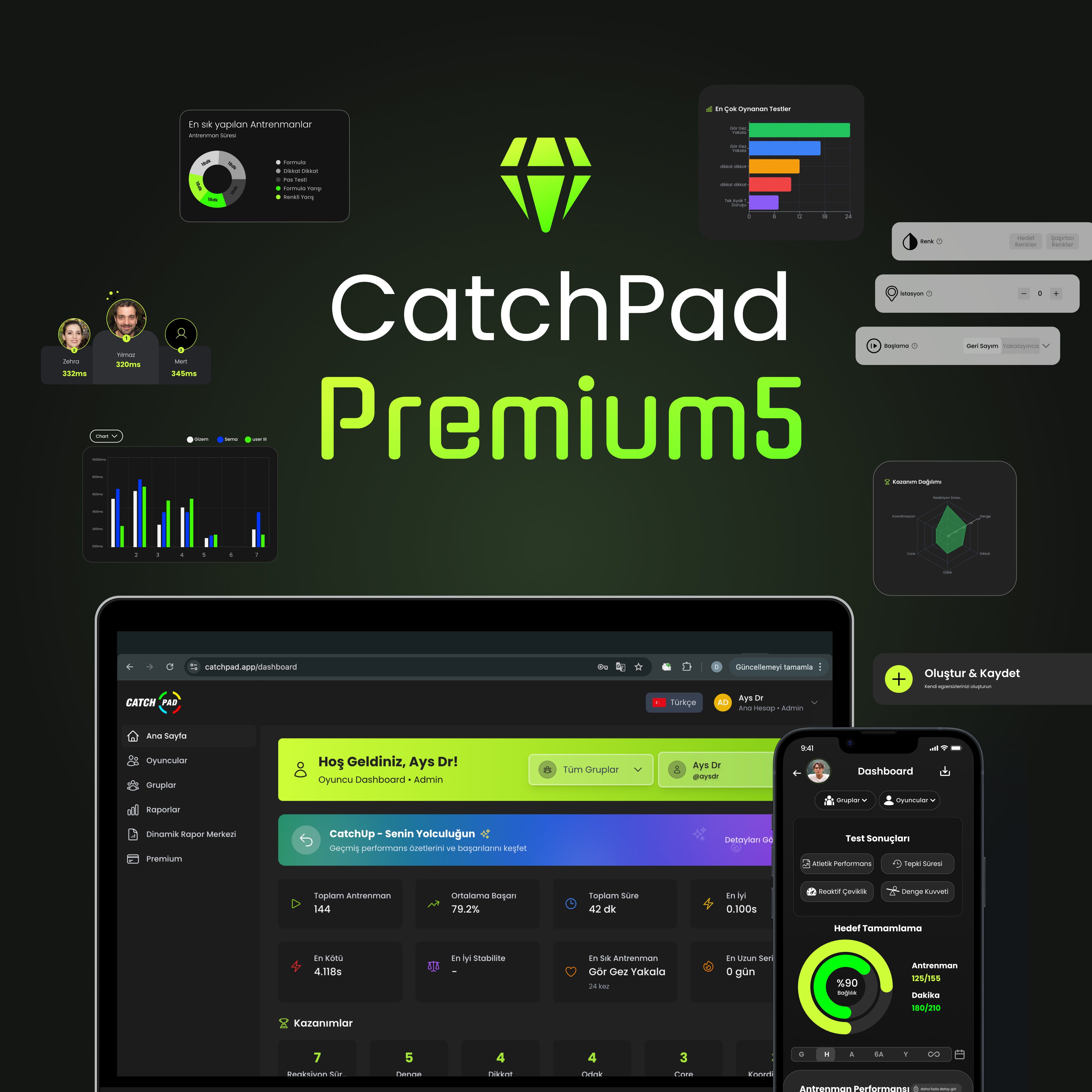CatchPad Premium5